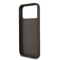 Guess Guess iPhone 17 Pro Max Backcover hoesje - Magsafe PU Leather - 4G Classic Logo - Bruin