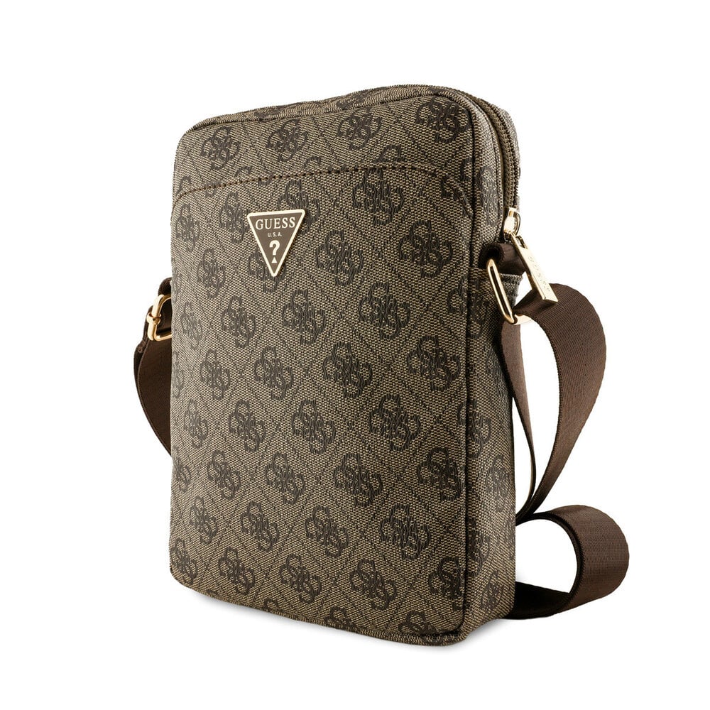 Guess Guess 8 Inch Tablet Bag - Triangle Logo - Braun