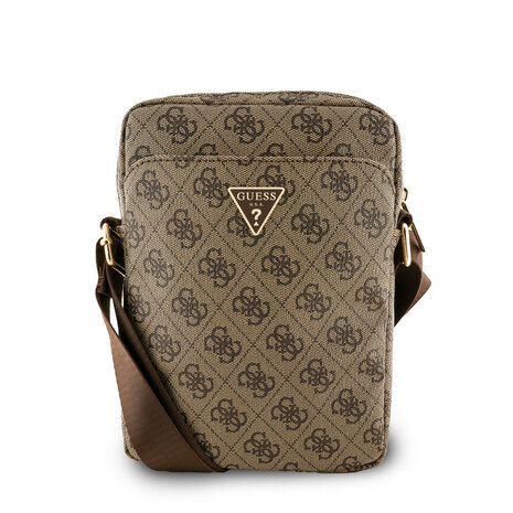 Guess Guess 10 Inch Tablet Bag - Triangle Logo - Braun