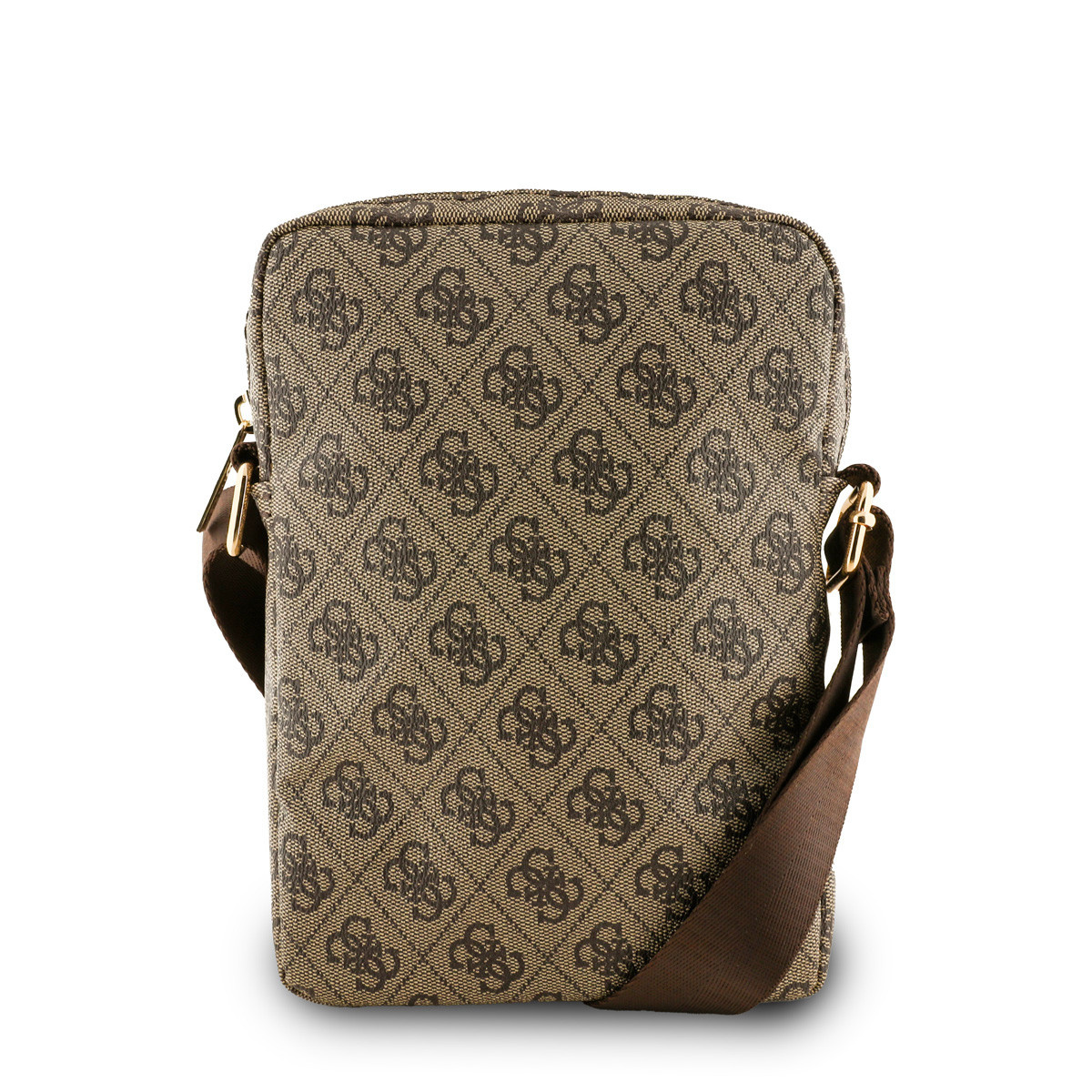 Guess Guess 10 Inch Tablet Bag - Triangle Logo - Bruin, foto 3 van 4