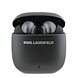 Karl Lagerfeld Karl Lagerfeld Bluetooth Earbuds TWS - ANC&ENC - Metal Printed Logo - Schwarz