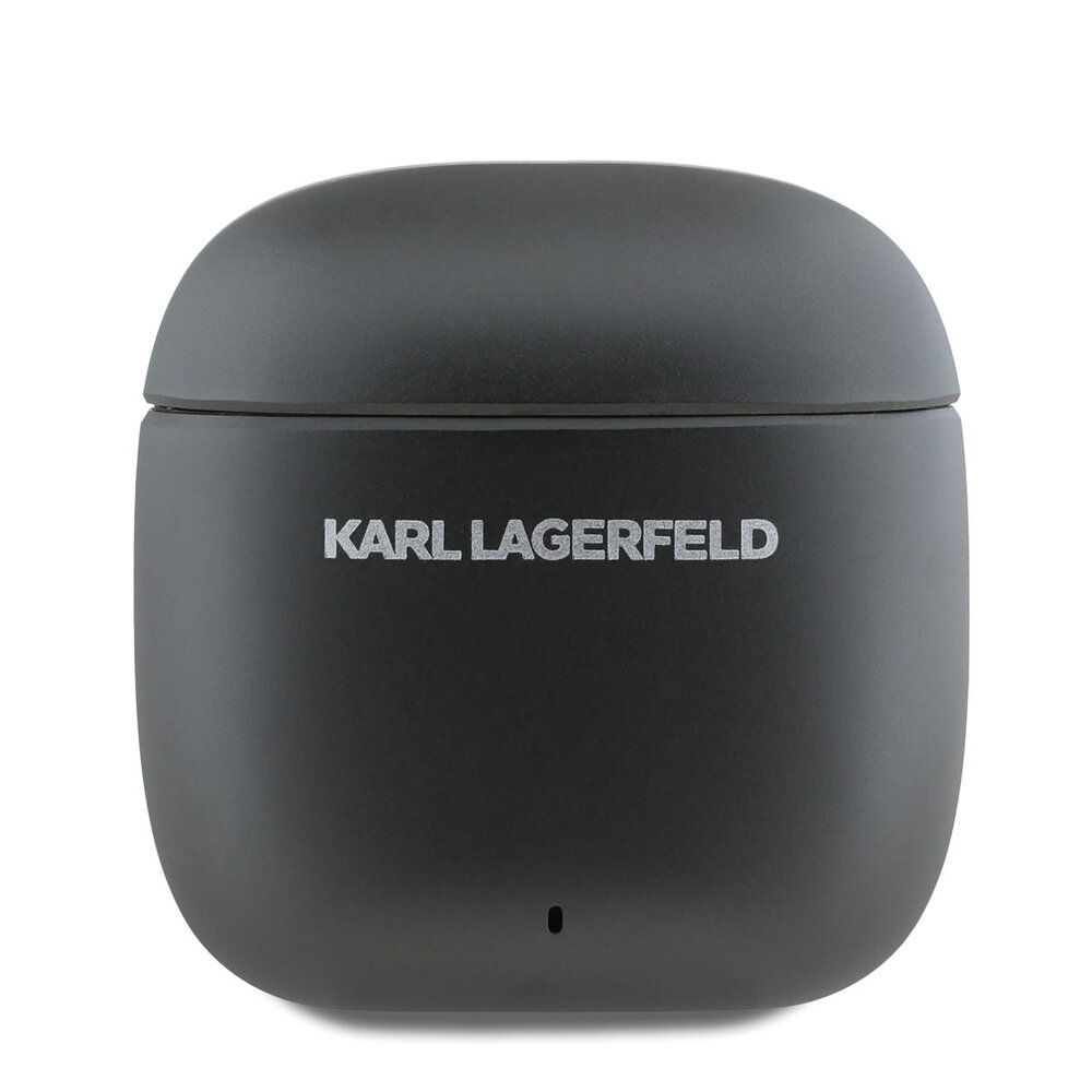 Karl Lagerfeld Karl Lagerfeld Bluetooth Earbuds TWS - ANC&ENC - Metal Printed Logo - Schwarz