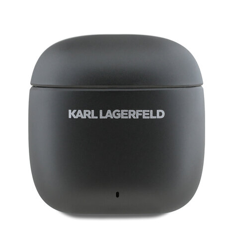 Karl Lagerfeld Karl Lagerfeld Bluetooth Earbuds TWS - ANC&ENC - Metal Printed Logo - Schwarz