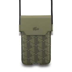 Lacoste Universal Crossbody Phone Pouch - Petit Pique - Green