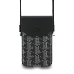 Lacoste Universal Crossbody Phone Pouch - The Blend - Black