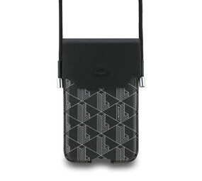 Lacoste Lacoste Universal Crossbody Phone Pouch - The Blend - Noir Lacoste Lacoste Universal Crossbody Phone Pouch - The Blend - Noir