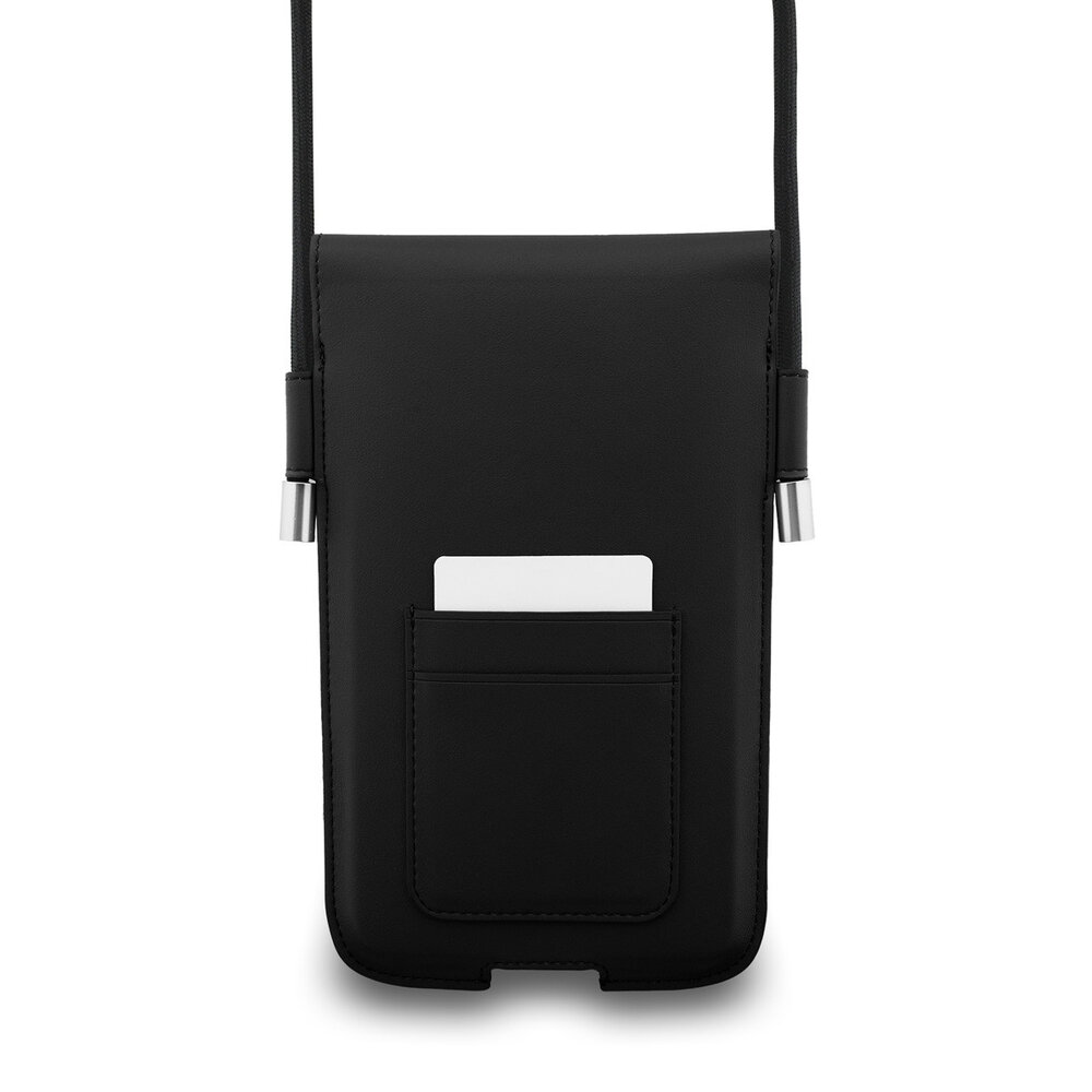Lacoste Lacoste Universal Crossbody Phone Pouch - The Blend - Noir Lacoste Lacoste Universal Crossbody Phone Pouch - The Blend - Noir