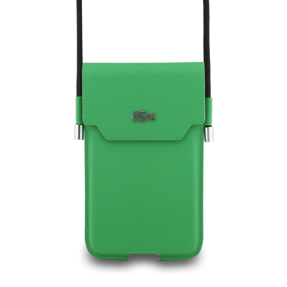 Lacoste Lacoste Universal Crossbody Phone Pouch - Petit Pique - Estragon Green