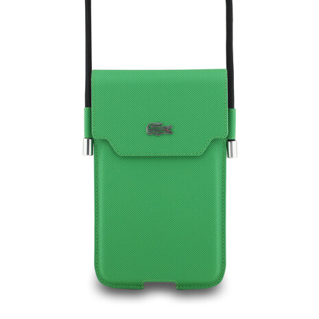 Lacoste Lacoste Universal Crossbody Phone Pouch - Petit Pique - Estragon Green