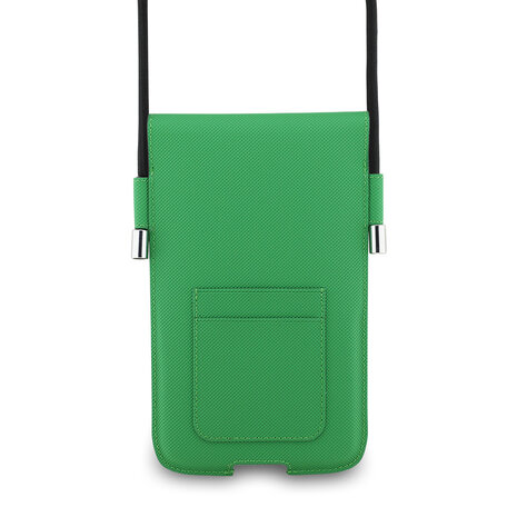 Lacoste Lacoste Universal Crossbody Phone Pouch - Petit Pique - Estragon Green