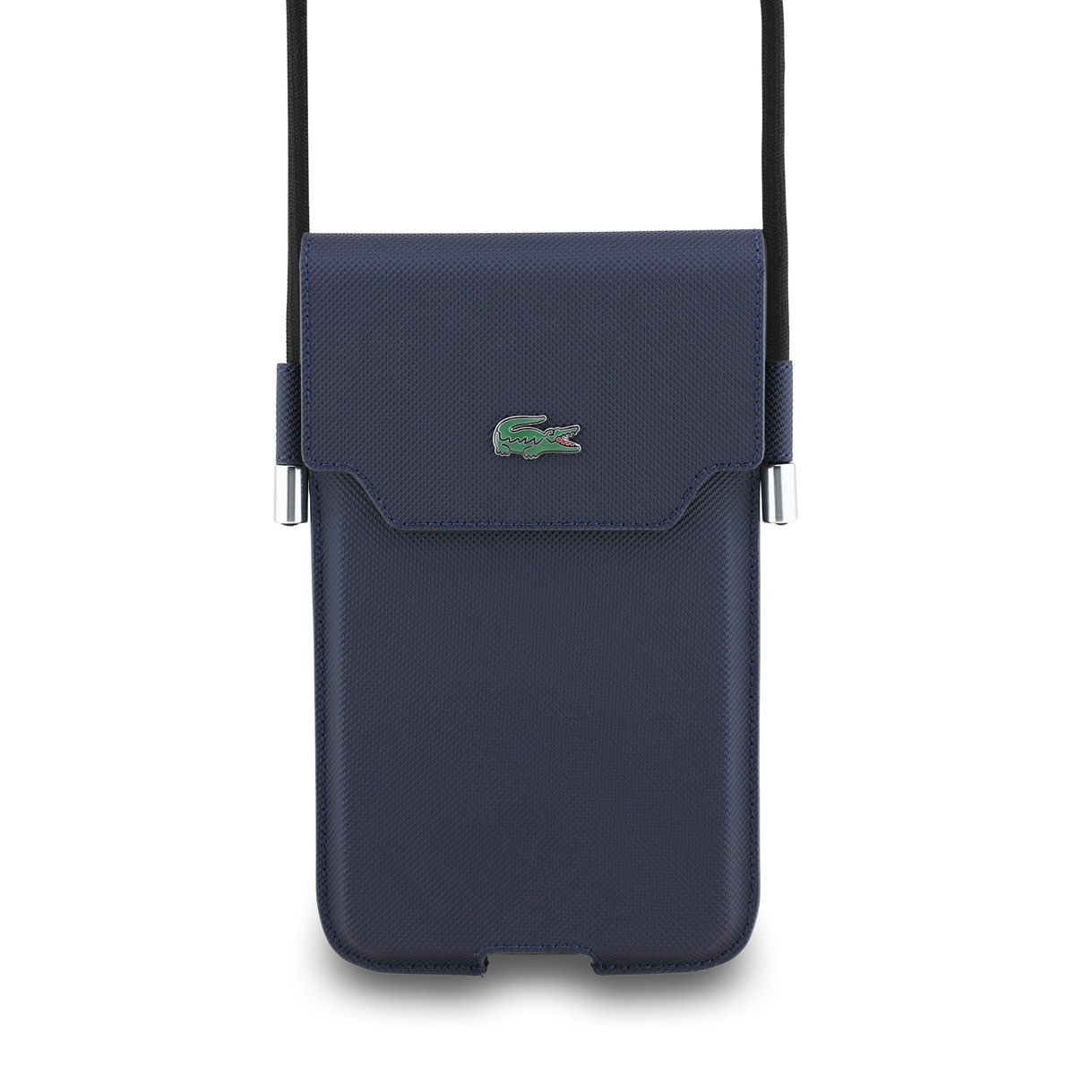 Lacoste Lacoste Universal Crossbody Phone Pouch - Petit Pique - Navy