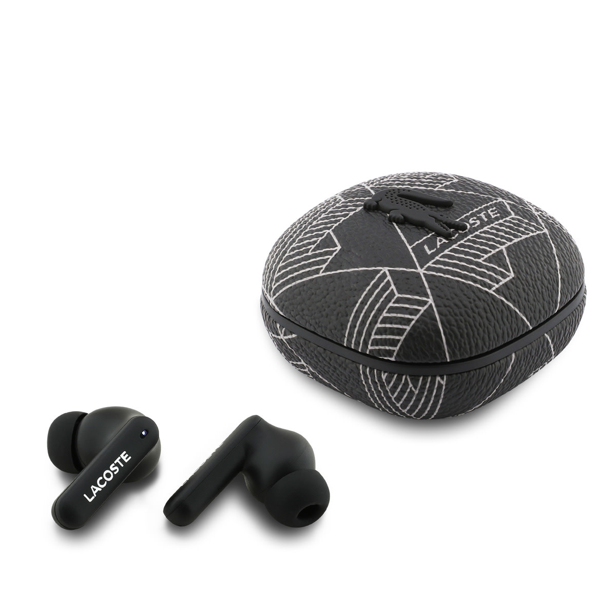 Lacoste Lacoste Bluetooth Earbuds TWS - ENC&ANC - The Blend - Zwart