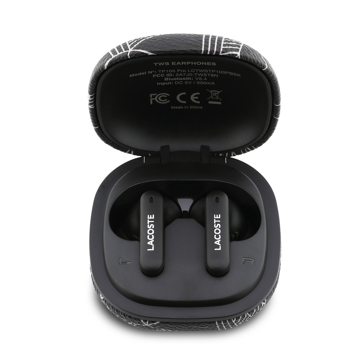 Lacoste Lacoste Bluetooth Earbuds TWS - ENC&ANC - The Blend - Zwart, foto 2 van 5