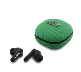 Lacoste Lacoste Bluetooth Earbuds TWS - ENC&ANC - Petit Pique - Estragon Green