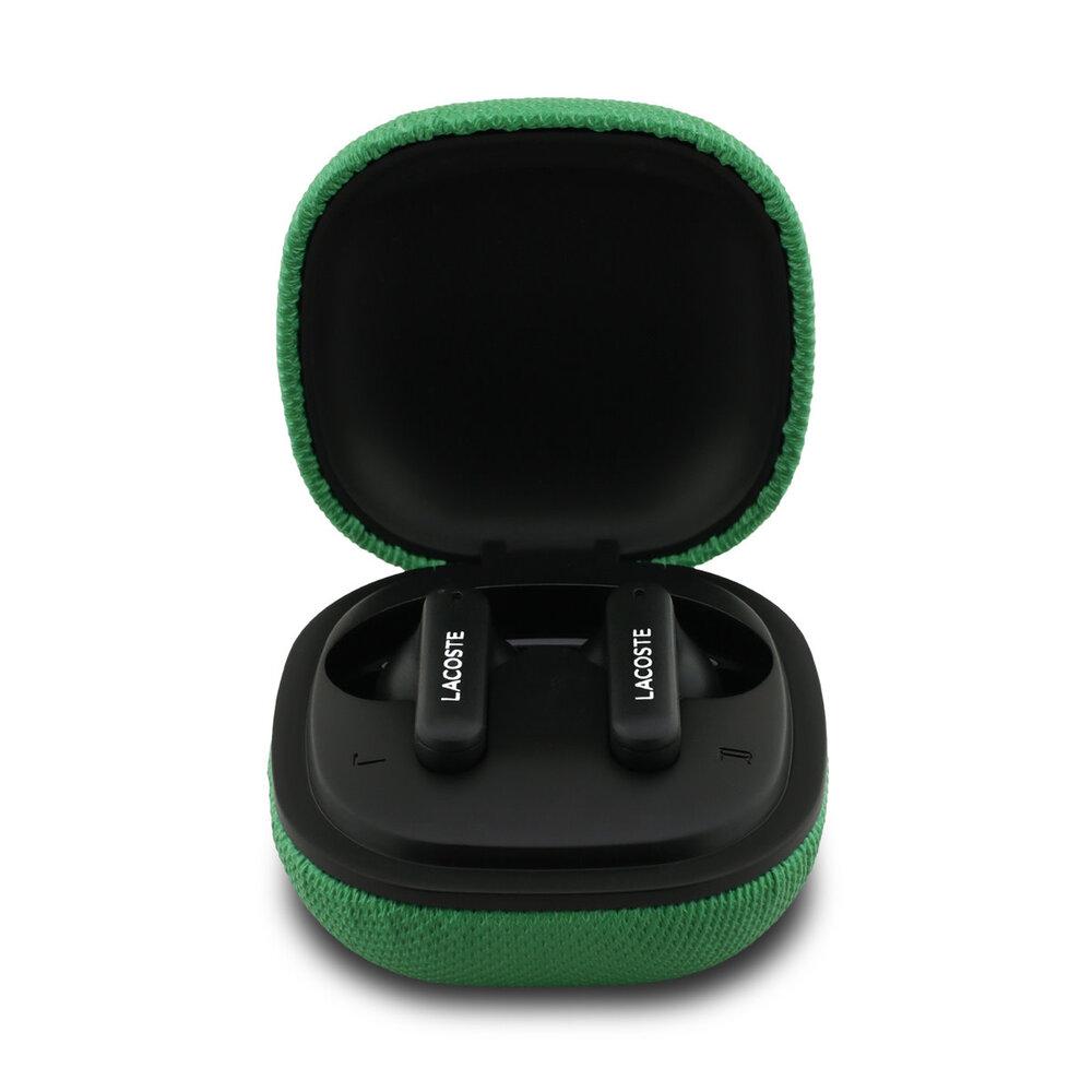 Lacoste Lacoste Bluetooth Earbuds TWS - ENC&ANC - Petit Pique - Estragon Green