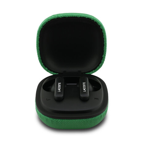 Lacoste Lacoste Bluetooth Earbuds TWS - ENC&ANC - Petit Pique - Estragon Green