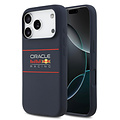 Red Bull Racing Red Bull Racing iPhone 17 Pro/iPhone 18 Pro Coque arrière MagSafe Silicone liquide Logo horizontal - Bleu marine