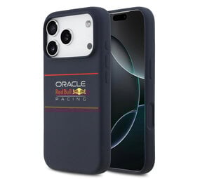 Red Bull Racing Red Bull Racing iPhone 17 Pro Back-Cover hul - Magsafe - Liquid Silicon - Horizontal Logo - Navy Red Bull Racing Red Bull Racing iPhone 17 Pro Back-Cover hul - Magsafe - Liquid Silicon - Horizontal Logo - Navy