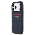 Red Bull Racing Red Bull Racing iPhone 17 Pro/iPhone 18 Pro Coque arrière MagSafe Silicone liquide Logo horizontal - Bleu marine