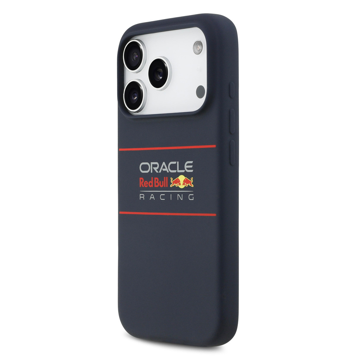 Red Bull Racing Red Bull Racing iPhone 17 Pro Backcover hoesje - Magsafe - Liquid Silicon - Horizontal Logo - Navy, foto 2 van 6