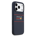 Red Bull Racing Red Bull Racing iPhone 17 Pro/iPhone 18 Pro Coque arrière MagSafe Silicone liquide Logo horizontal - Bleu marine