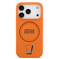 Red Bull Racing Red Bull Racing iPhone 17 Pro/iPhone 18 Pro Coque arrière MagSafe Silicone liquide Anneau noir - Orange