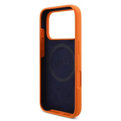 Red Bull Racing Red Bull Racing iPhone 17 Pro/iPhone 18 Pro Coque arrière MagSafe Silicone liquide MV1 - Orange