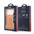Red Bull Racing Red Bull Racing iPhone 17 Pro/iPhone 18 Pro Coque arrière MagSafe Silicone liquide Grand logo vertical - Orange
