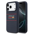 Red Bull Racing Red Bull Racing iPhone 17 Pro Max/iPhone 18 Pro Max Coque arrière MagSafe Silicone liquide Logo horizontal - Bleu marine