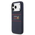 Red Bull Racing Red Bull Racing iPhone 17 Pro Max/iPhone 18 Pro Max Coque arrière MagSafe Silicone liquide Logo horizontal - Bleu marine