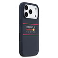 Red Bull Racing Red Bull Racing iPhone 17 Pro Max/iPhone 18 Pro Max Coque arrière MagSafe Silicone liquide Logo horizontal - Bleu marine