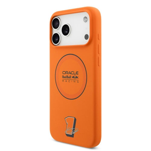 Red Bull Racing Red Bull Racing iPhone 17 Pro Max Back cover coque - Magsafe - Liquid Silicone - Black Ring - Orange