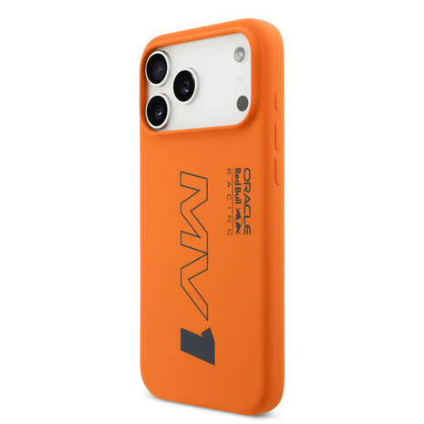 Red Bull Racing Red Bull Racing iPhone 17 Pro Max Back-Cover hul - Magsafe - Liquid Silicon - MV1 - Orange