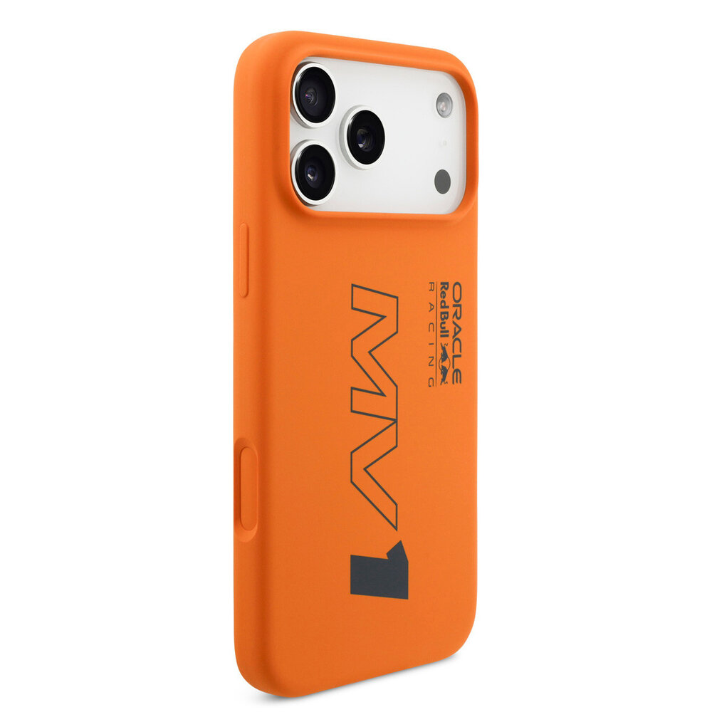 Red Bull Racing Red Bull Racing iPhone 17 Pro Max Back-Cover hul - Magsafe - Liquid Silicon - MV1 - Orange