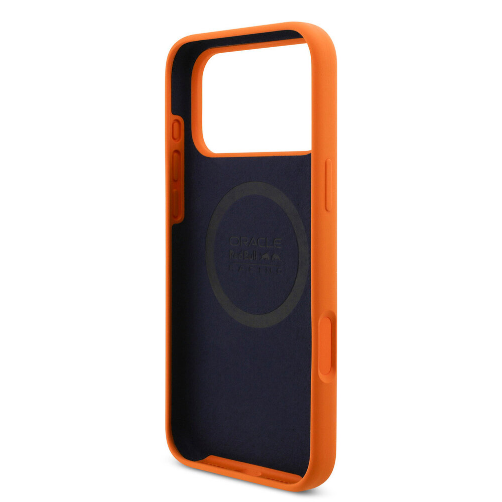 Red Bull Racing Red Bull Racing iPhone 17 Pro Max Back-Cover hul - Magsafe - Liquid Silicon - MV1 - Orange