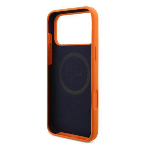 Red Bull Racing Red Bull Racing iPhone 17 Pro Max Back cover case - Magsafe - Liquid Silicone - Big Vertical Logo - Orange