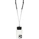 Guess Guess Universal Crossbody Strap - PU 4G Silver Chain with Charm - Noir Guess Guess Universal Crossbody Strap - PU 4G Silver Chain with Charm - Noir