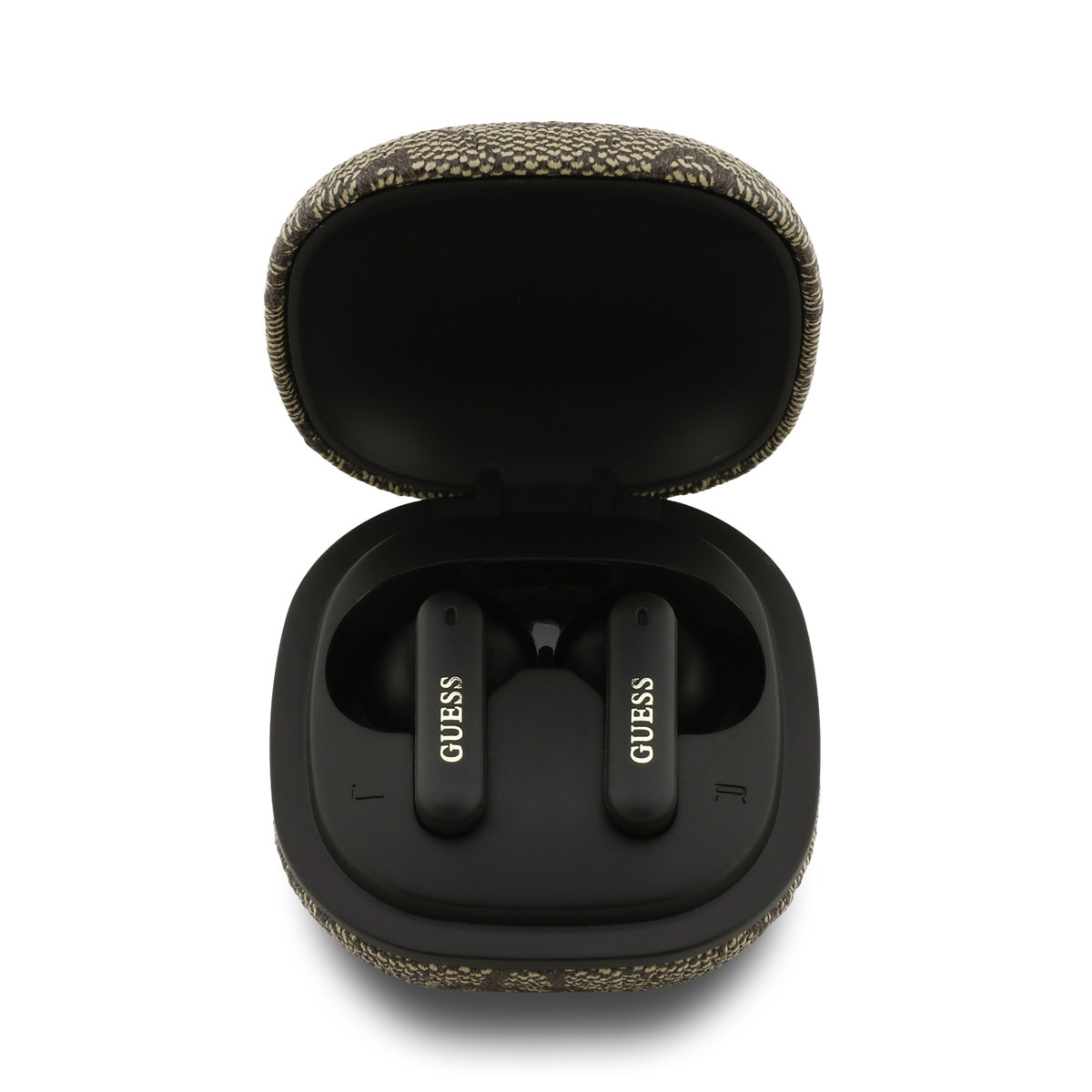 Guess Guess Bluetooth Earbuds - TWS - ENC 4G - Classic Metal Logo - Bruin, foto 2 van 6