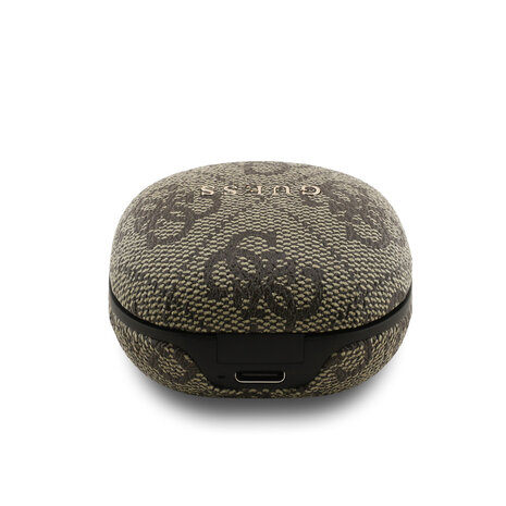 Guess Guess TWS - ENC 4G - Classic Metal Logo - Braun
