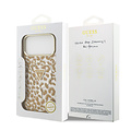 Guess Guess iPhone 17 Pro Max Back cover case - Magsafe - Leopard Glitter Edition - Brown
