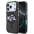 Karl Lagerfeld iPhone 17 Pro Back-Cover hul - Magsafe - Glitter K&C Sketch Logo - Schwarz