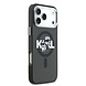 Karl Lagerfeld Karl Lagerfeld iPhone 17 Pro Max Back-Cover hul - Magsafe - Glitter K&C Sketch Logo - Schwarz