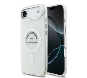 Karl Lagerfeld Karl Lagerfeld iPhone 17 Air Back cover coque - Magsafe IML - RSG Logo - Transparent Karl Lagerfeld Karl Lagerfeld iPhone 17 Air Back cover coque - Magsafe IML - RSG Logo - Transparent