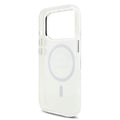 Karl Lagerfeld Karl Lagerfeld iPhone 17 Pro/iPhone 18 Pro Coque arrière MagSafe IML Logo RSG - Transparent