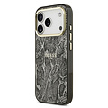 Guess Guess iPhone 17 Pro/iPhone 18 Pro Coque arrière MagSafe Motif python - Noir