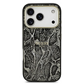 Guess Guess iPhone 17 Pro/iPhone 18 Pro Coque arrière MagSafe Motif python - Noir