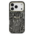 Guess Guess iPhone 17 Pro/iPhone 18 Pro Handyhülle MagSafe Pythonmuster - Schwarz