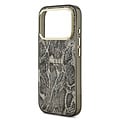Guess Guess iPhone 17 Pro/iPhone 18 Pro Handyhülle MagSafe Pythonmuster - Schwarz