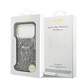 Guess Guess iPhone 17 Pro/iPhone 18 Pro Coque arrière MagSafe Motif python - Noir