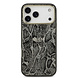 Guess Guess iPhone 17 Pro Max Back cover case - Magsafe - Python Pattern - Black